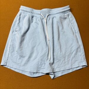 SHEIN Light Blue Athletic Shorts